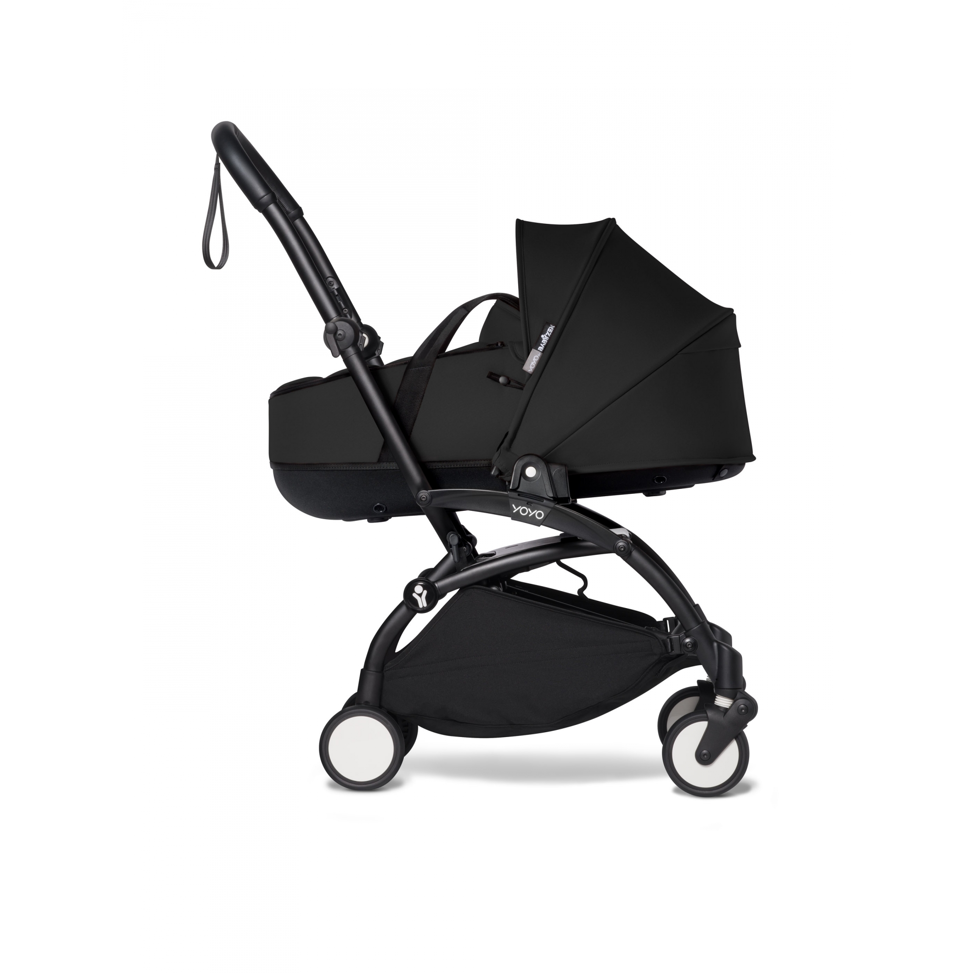 Pack poussette Duo YOYO² pack 6+ et YOYO car seat by Besafe - Cadre Noir -  Taupe - Made in Bébé