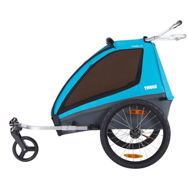 Pack remorque vélo Coaster XT Blue + Assise pour nouveau-né Infant Sling