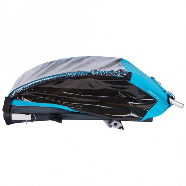 Pack remorque vélo Coaster XT Blue + Assise pour nouveau-né Infant Sling