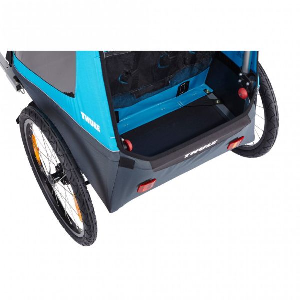 Pack remorque vélo Coaster XT Blue + Assise pour nouveau-né Infant Sling