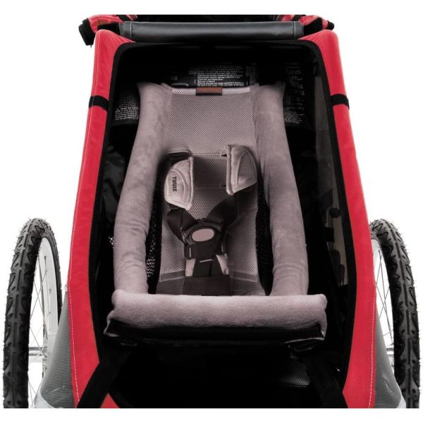 Pack remorque vélo Coaster XT Blue + Assise pour nouveau-né Infant Sling