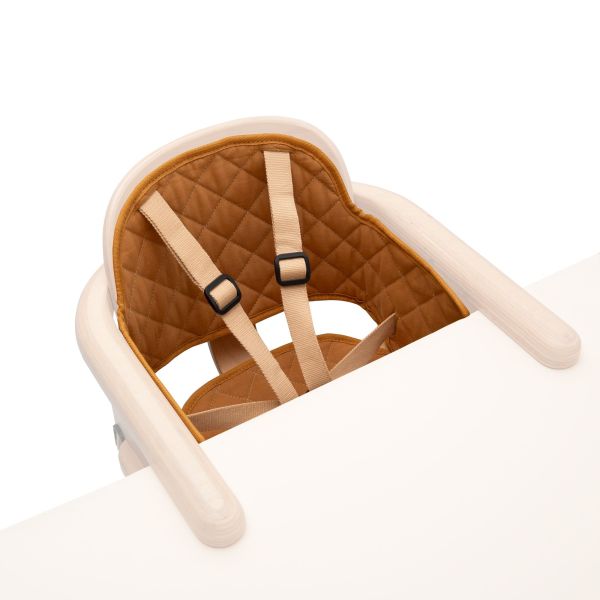 Pack siège de table Hiko + coussin Camel