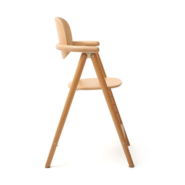 Pack chaise haute Tobo Natural + transat nouveau né Milk