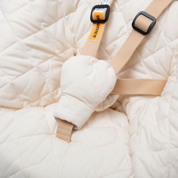 Pack chaise haute Tobo Natural + transat nouveau né Milk