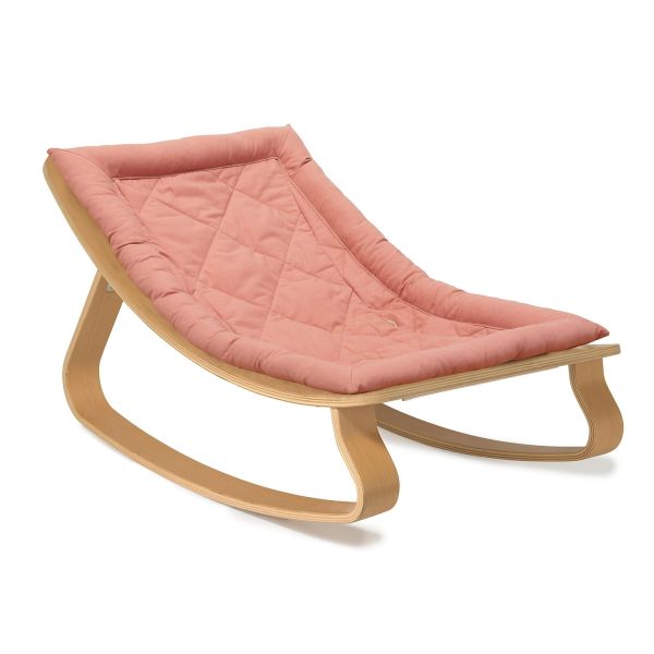 Pack Transat Levo hêtre Bois de rose et son arche d'éveil