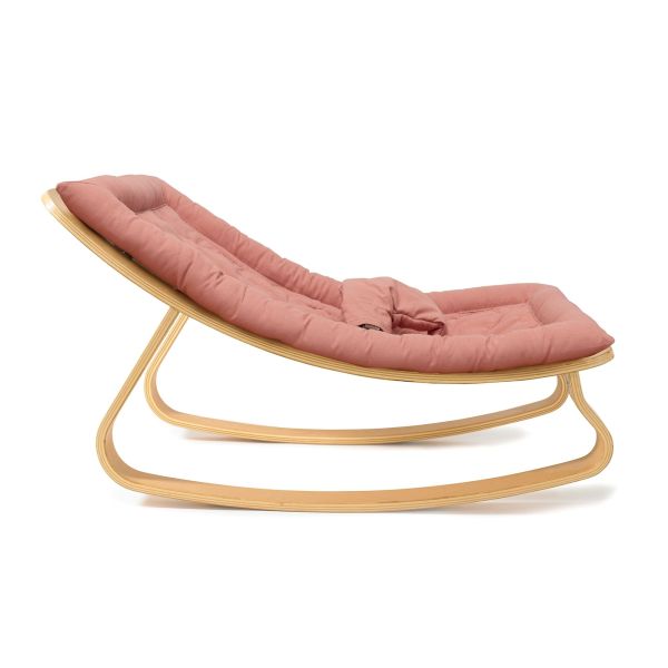 Pack Transat Levo hêtre Bois de rose et son arche d'éveil