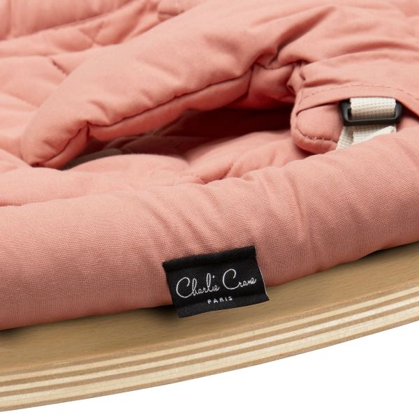 Pack Transat Levo hêtre Bois de rose et son arche d'éveil