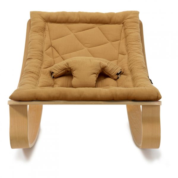 Pack Transat Levo hêtre Camel et son arche d'éveil