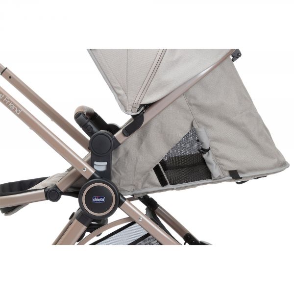 Poussette trio Best Friend + Siège auto Kory i-Size+ Nacelle Pro Light Desert Taupe