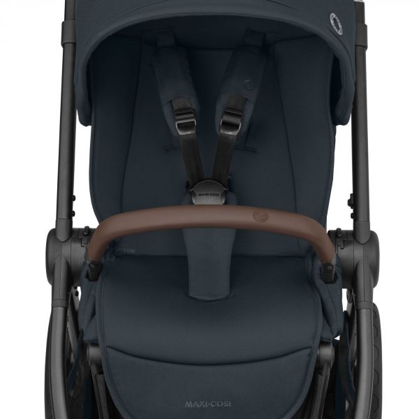 Poussette duo Oxford essential Graphite + Cabriofix I-Size