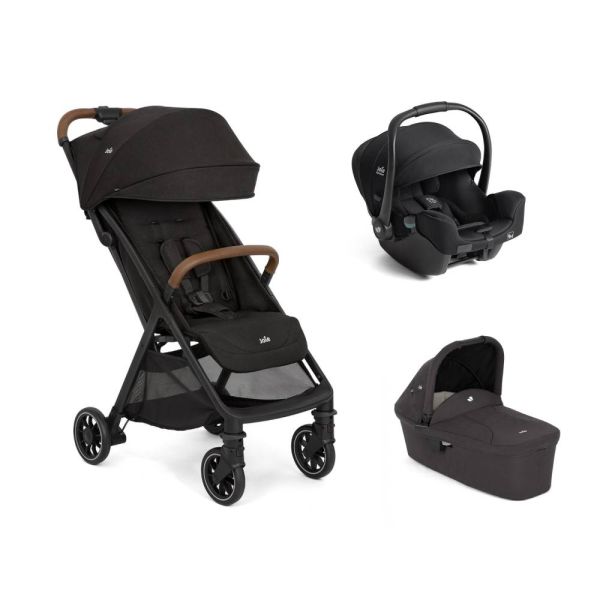 Poussette trio Pact pro Shale + siège auto i-Starter Eclipse + nacelle Ramble Shale