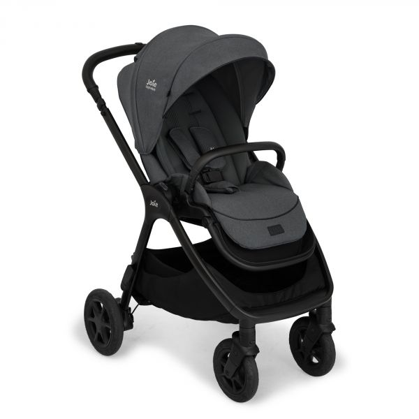 Poussette trio Finiti Signature + siège auto Sprint + nacelle Ramble XL Ebony gris