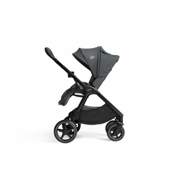 Poussette trio Finiti Signature + siège auto Sprint + nacelle Ramble XL Ebony gris