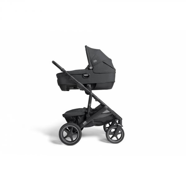 Poussette trio Finiti Signature + siège auto Sprint + nacelle Ramble XL Ebony gris