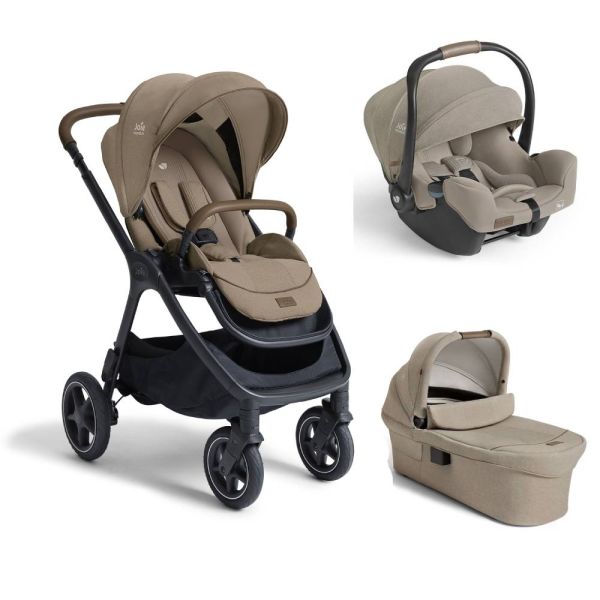 Poussette trio Finiti + siège auto i-Starter + nacelle Ramble XL Sandstone