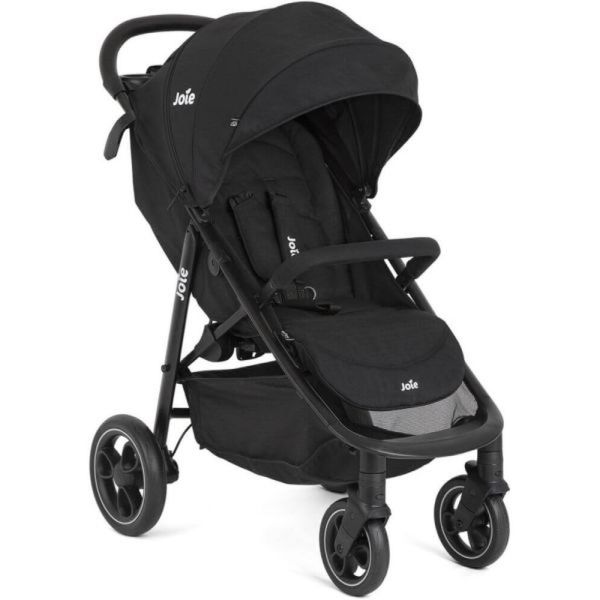 Poussette trio Litetrax + siège auto i-Gemm 3 Raven + nacelle Ramble Shale noir
