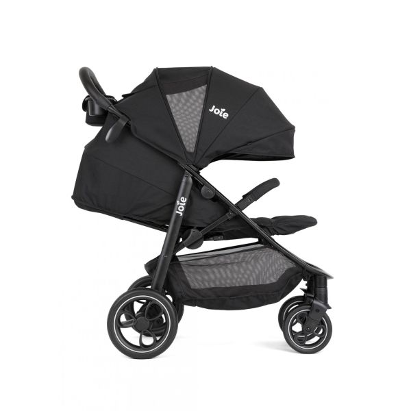 Poussette trio Litetrax + siège auto i-Snug 2 Raven + nacelle Ramble Shale noir