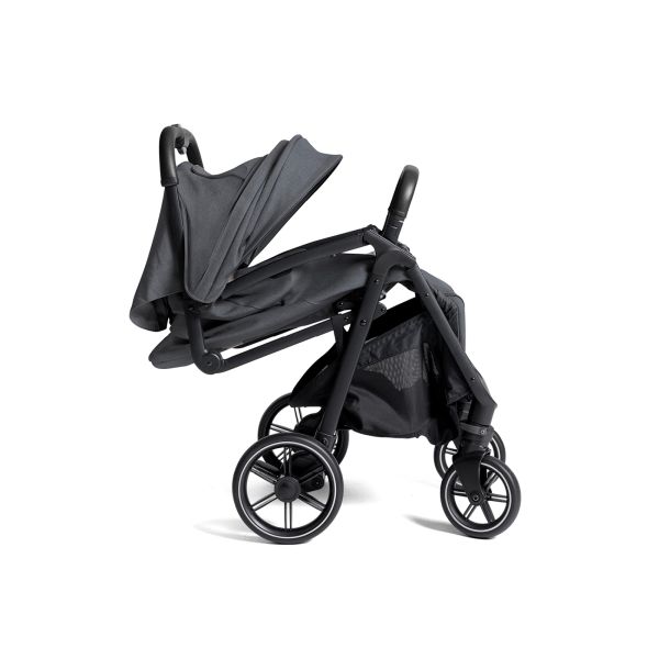 Poussette trio Parcel LX Signature Ebony + siège auto i-Snug 2 Raven + nacelle Ramble Shale