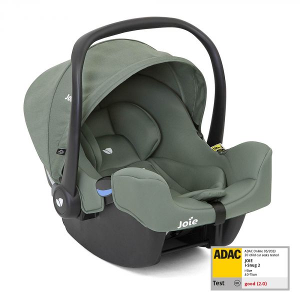 Poussette trio Parcel LX Signature Evergreen + siège auto i-Snug 2 Laurel + nacelle Ramble XL Evergreen