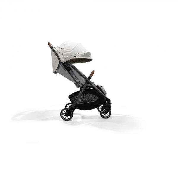 Poussette trio Parcel Signature Oyster + siège auto i-Snug 2 Pebble + nacelle Ramble XL Pebble