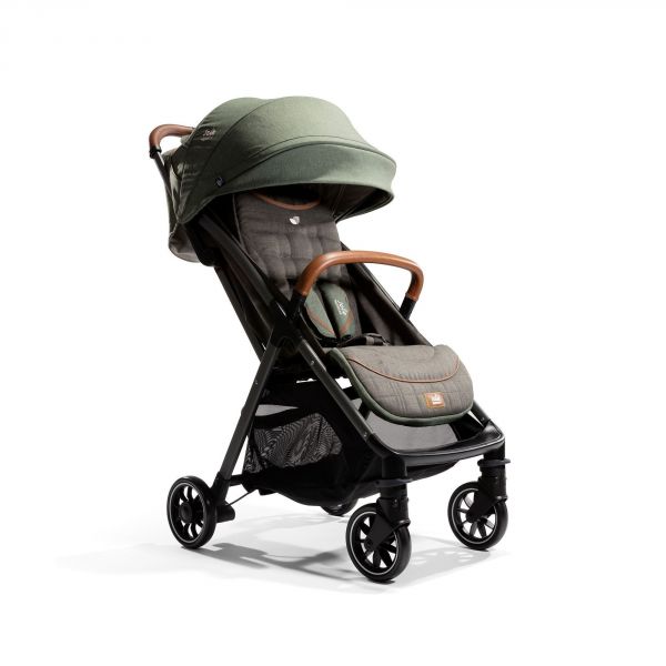 Poussette trio Parcel Signature Pine + siège auto i-Snug 2 Laurel + nacelle Ramble XL Laurel