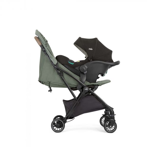 Poussette trio Tourist + siège auto i-Snug 2 + nacelle Ramble XL Laurel vert