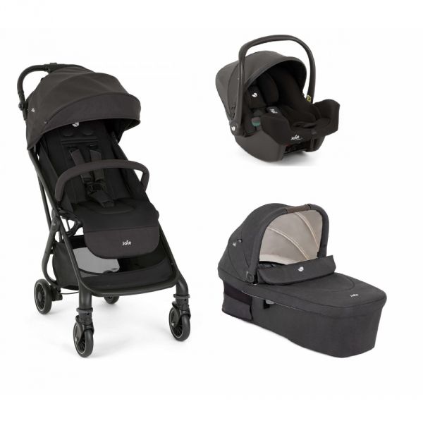 Poussette trio Tourist Shale + siège auto i-snug 2 Shale + nacelle ramble XL Shale
