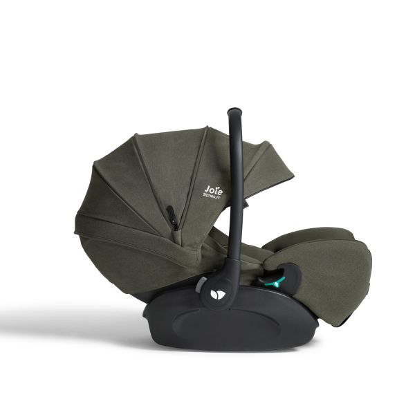 Poussette trio Versatrax + siège auto i-Level Pro Evergreen + nacelle Ramble XL Fern