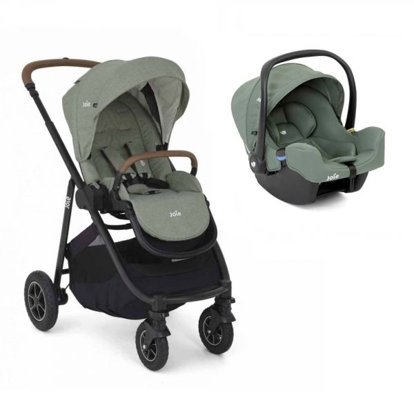 Pack poussette Duo YOYO² pack 6+ et YOYO car seat by Besafe - Cadre Noir -  Taupe - Made in Bébé