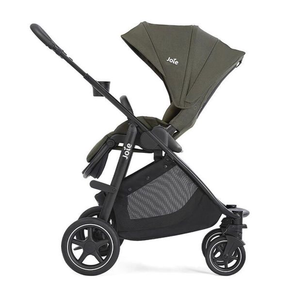 Poussette trio Versatrax + siège auto i-Snug 2 + nacelle Ramble XL Fern