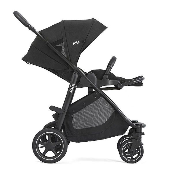 Poussette trio Versatrax + siège auto i-Snug 2 + nacelle Ramble XL Raven