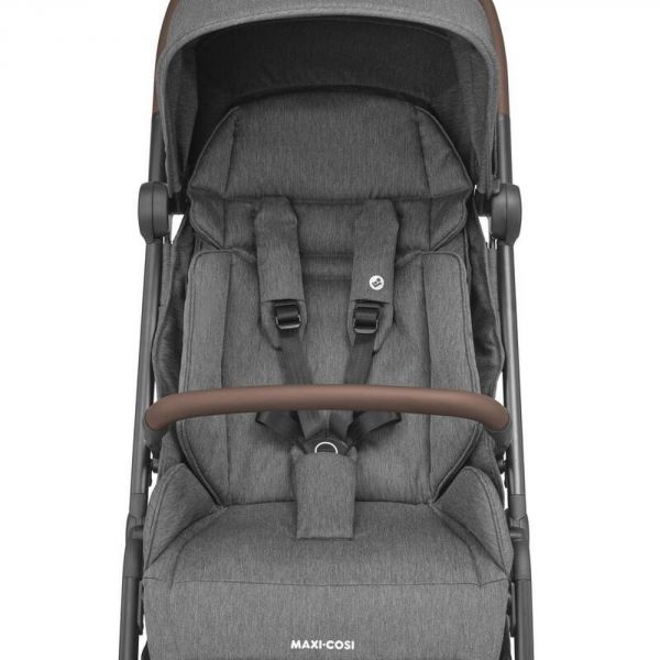 Poussette trio Soho Select Grey + siège auto Pebble 360 Pro + nacelle Oria Essential Black