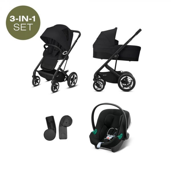 Pack Trio Talos S lux 3 in 1 Deep Black