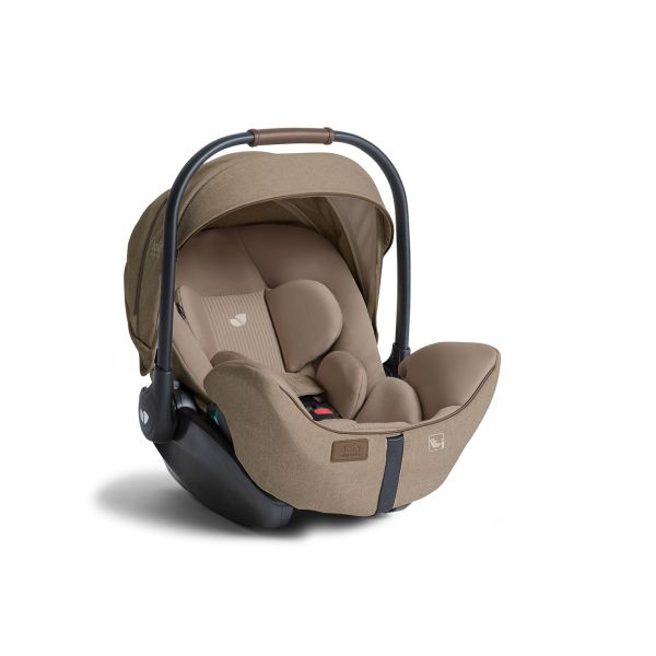 Poussette trio Tourist Toffee + siège auto i-Level Pro Sandstone + nacelle Ramble XL Cashew