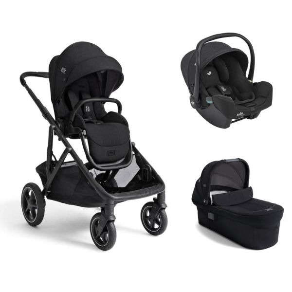 Poussette trio Versiti + siège auto i-Snug 2 Raven + nacelle Ramble XL Eclipse