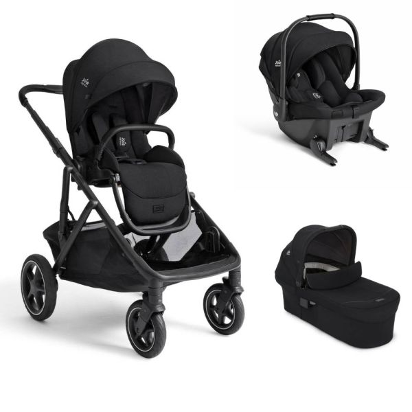 Poussette trio Versiti + siège auto Sprint + nacelle Ramble XL Signature Eclipse noir