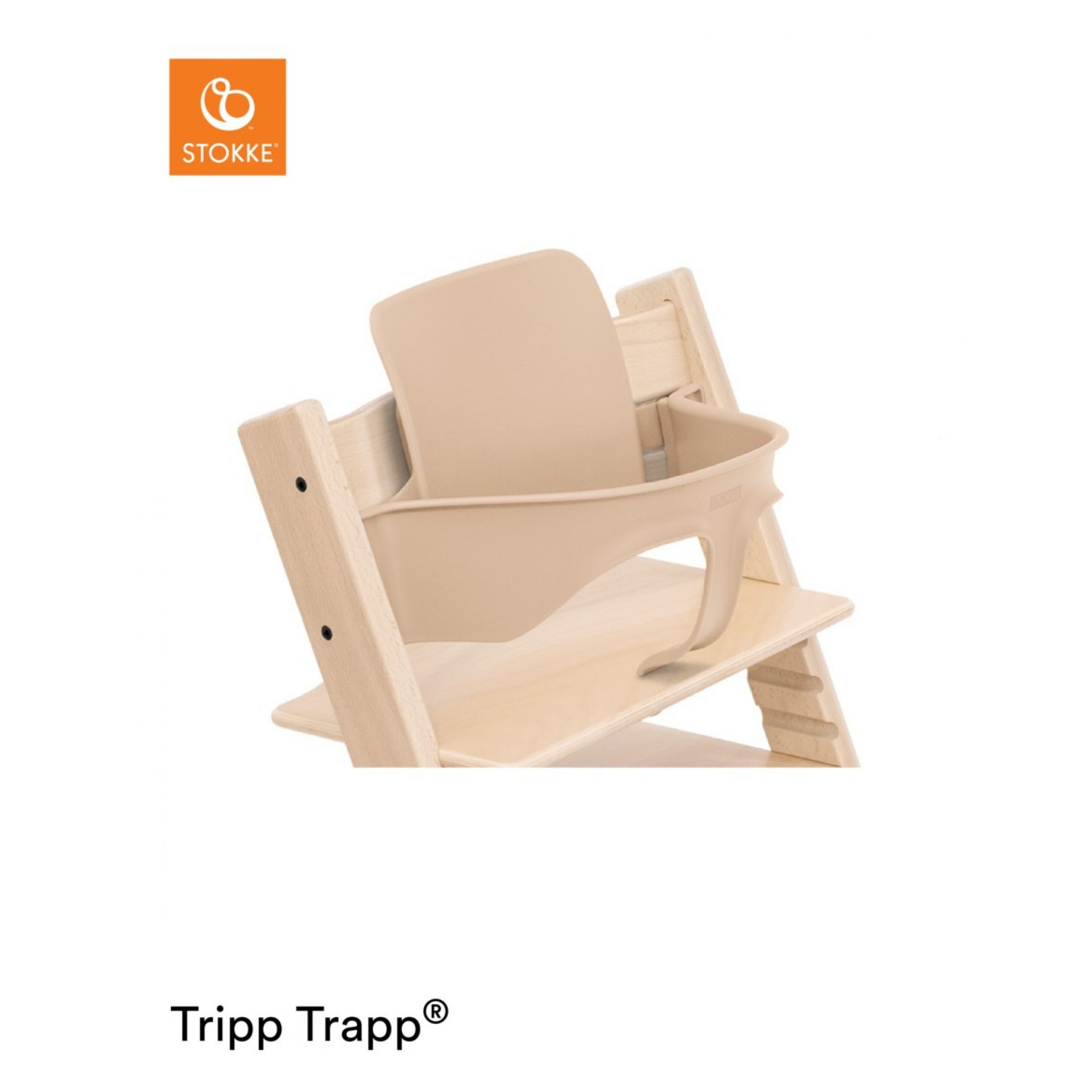 Stokke® - TRIPP TRAPP® - Ensemble complet chaise haute évolutive