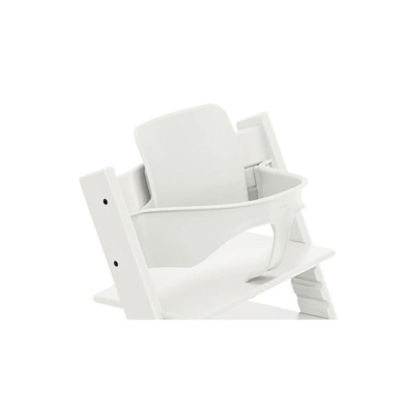 Pack Chaise haute Tripp Trapp blanc et son Baby Set offert