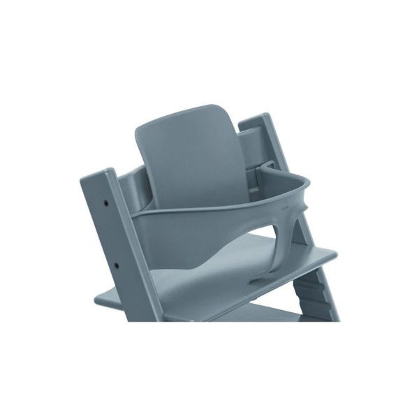 Pack Chaise haute Tripp Trapp Bleu Fjord et son Baby Set offert