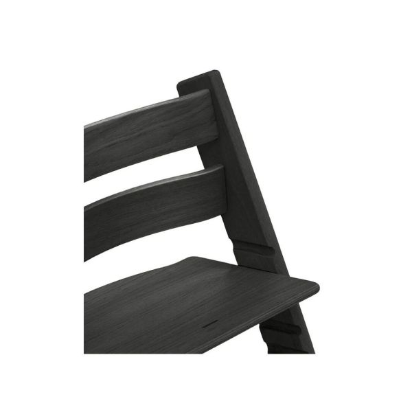 Pack Chaise haute Tripp Trapp chêne Noir et son Baby Set offert