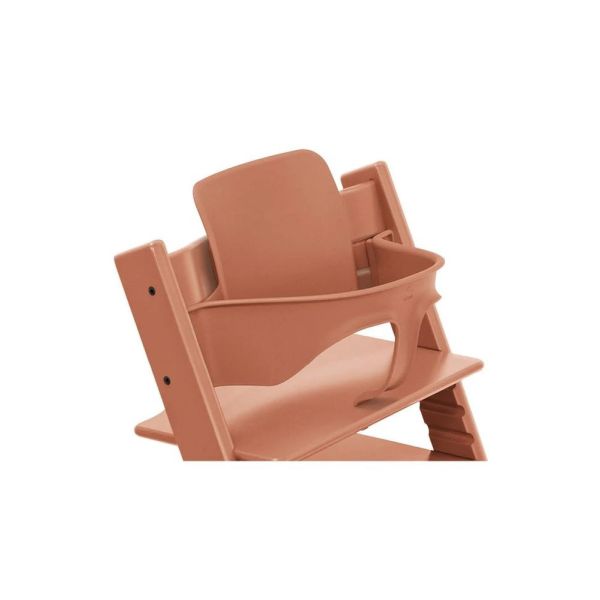 Pack Chaise haute Tripp Trapp Terracotta et son Baby Set