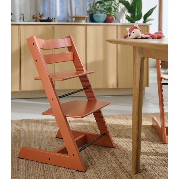 Pack Chaise haute Tripp Trapp Terracotta et son Baby Set