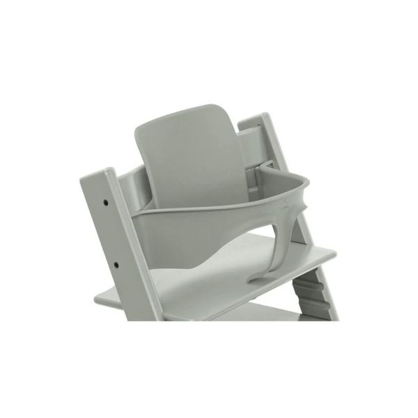 Pack Chaise haute Tripp Trapp Vert glacier et son Baby Set offert