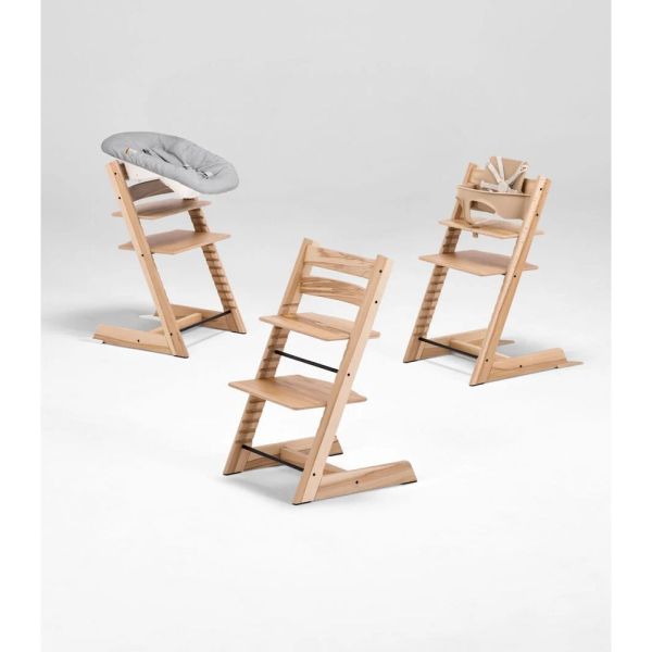 Pack Chaise haute Tripp Trapp et son Baby Set Wild wood
