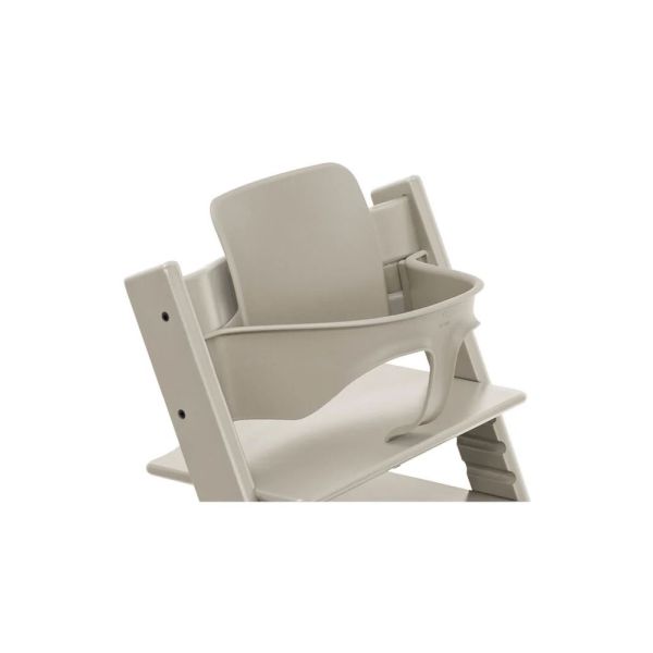 Pack Chaise haute Tripp Trapp et son Baby Set Cashmere grey