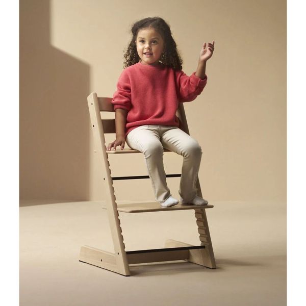 Pack Chaise haute Tripp Trapp Naturel et son Baby Set offert