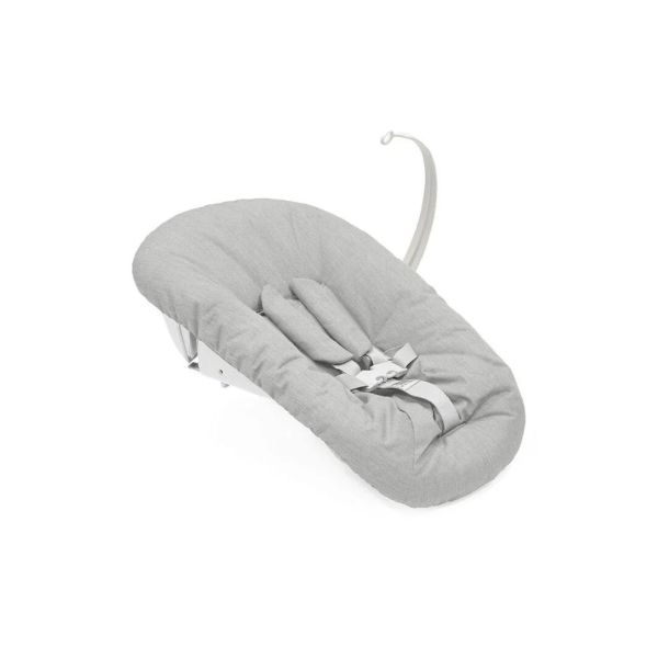 Pack chaise haute Tripp Trapp Hêtre Lemon Yellow + Newborn Set gris