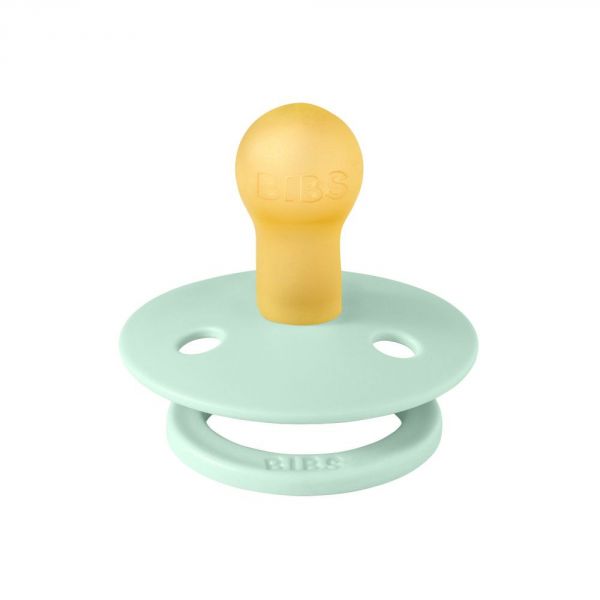 Pack de 2 sucettes Colour Caoutchouc 0-6 mois Nordic Mint et Forest Lake