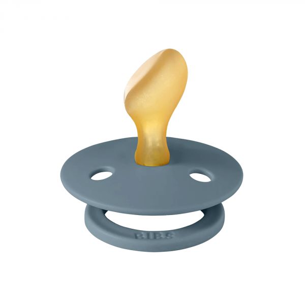 Pack de 2 sucettes Colour Caoutchouc anatomique 6 mois+ Baby Blue et Petrol