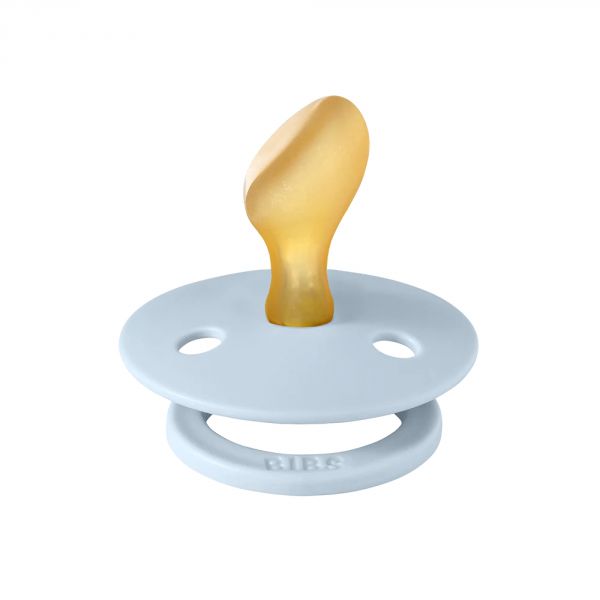 Pack de 2 sucettes Colour Caoutchouc anatomique 6 mois+ Baby Blue et Petrol